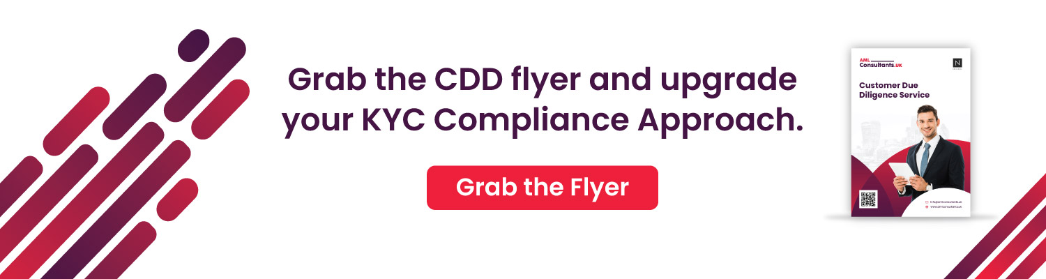 Download Customer Due Diligence Service Flyer
